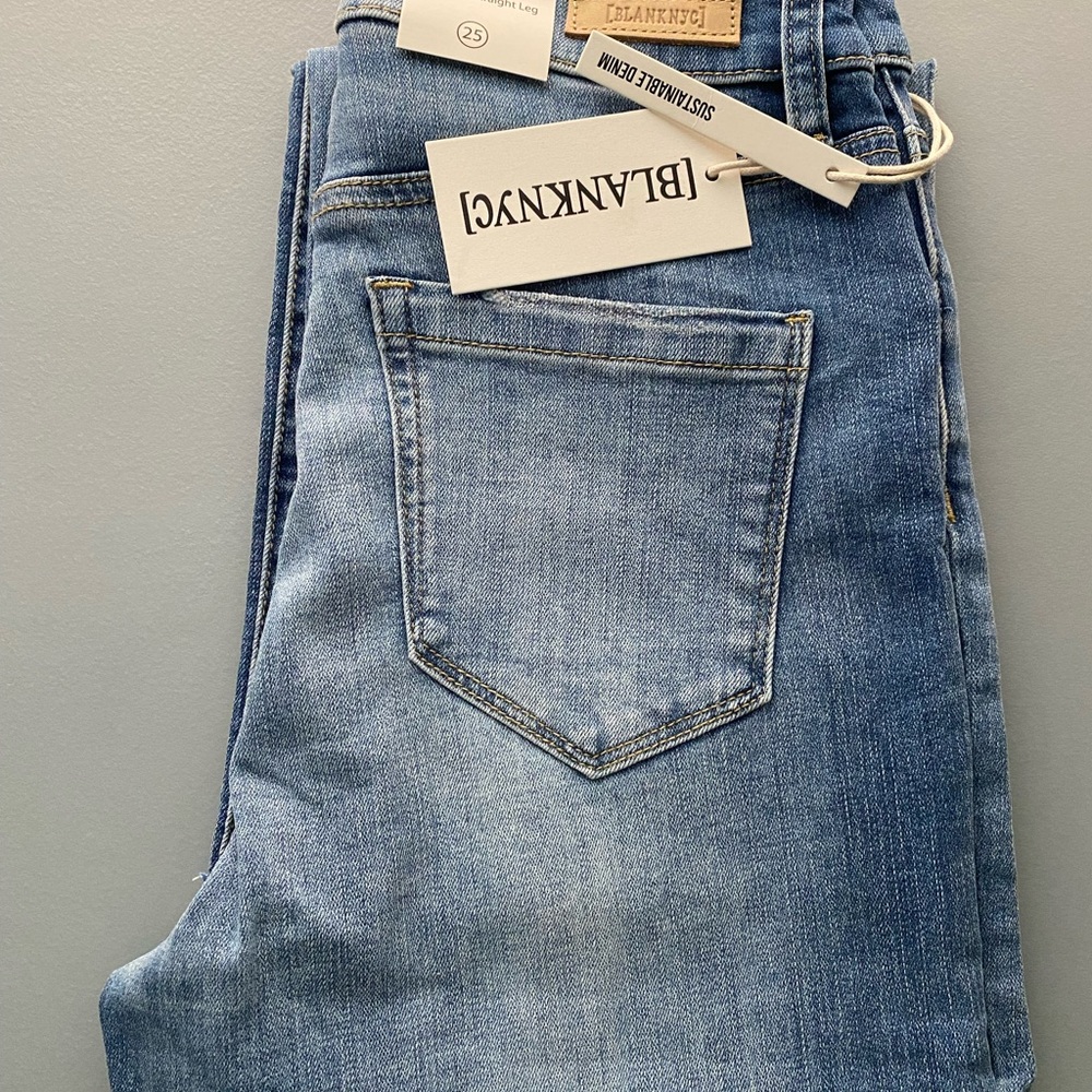 Blank NYC The Baxter Ribcage Straight NWT sz 25
